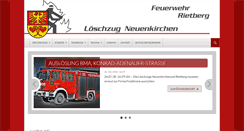 Desktop Screenshot of loeschzug-neuenkirchen.de
